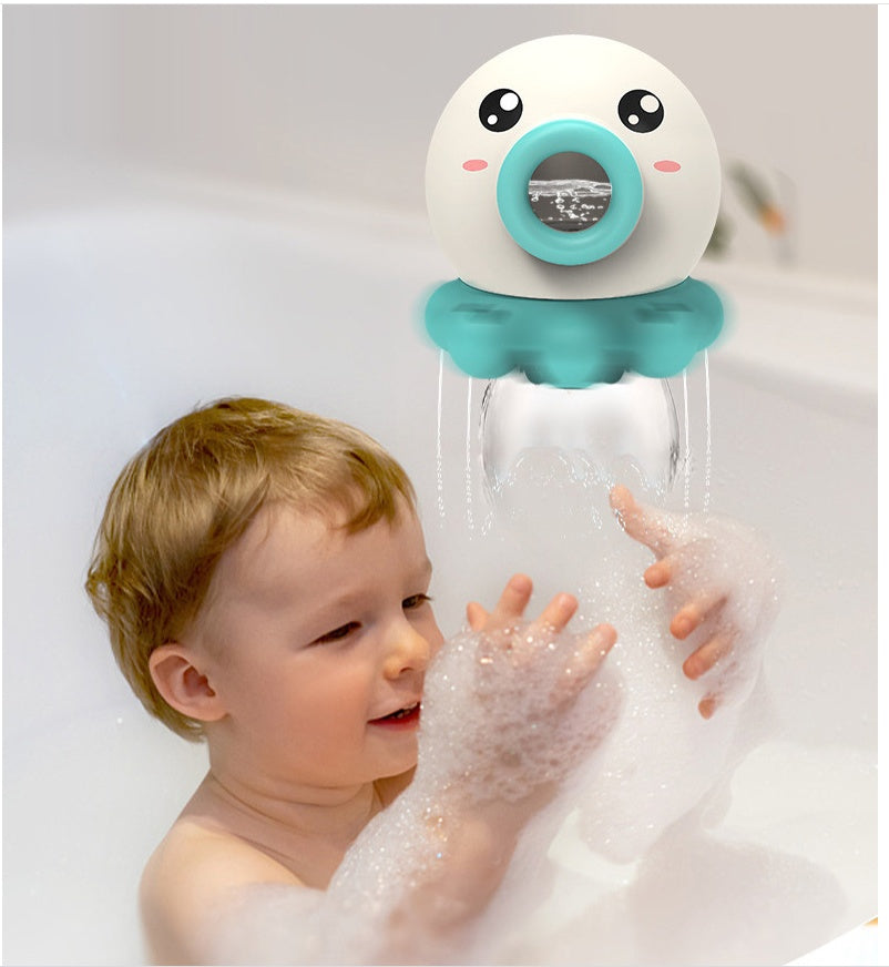 Octopus Fountain Bath Toy: Rotating Water Jet for Kids - QuaTechh