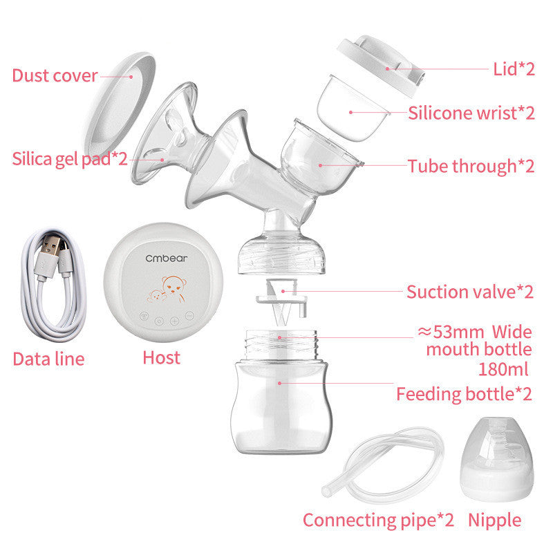 Electric Bilateral Breast Pump for Maternal and Baby Products - QuaTechh