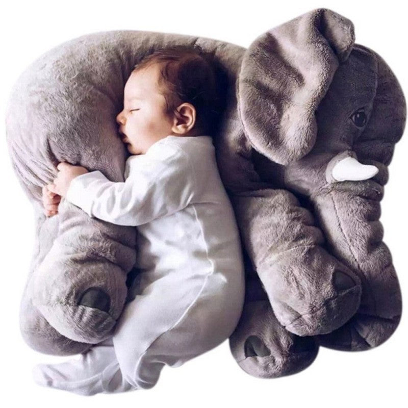 Elephant Doll Pillow: Baby Comfort Sleep Companion - QuaTechh