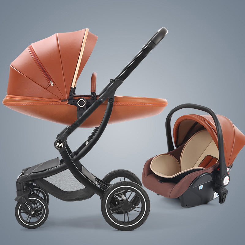 New Luxury Baby Stroller Carriage with Car Seat - QuaTechh