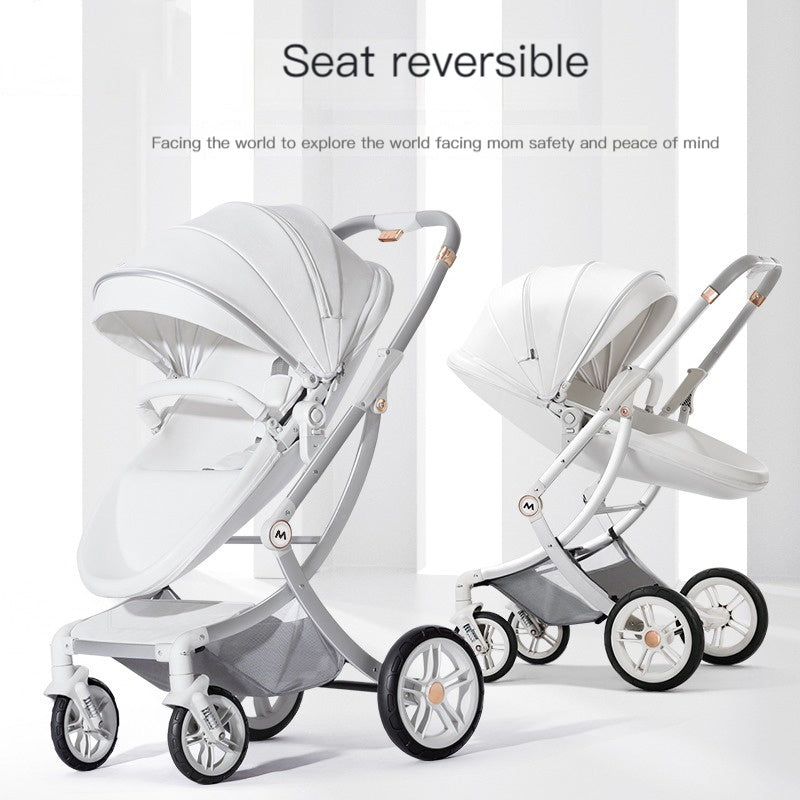 New Luxury Baby Stroller Carriage with Car Seat - QuaTechh