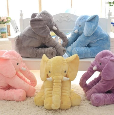 Elephant Doll Pillow: Baby Comfort Sleep Companion - QuaTechh